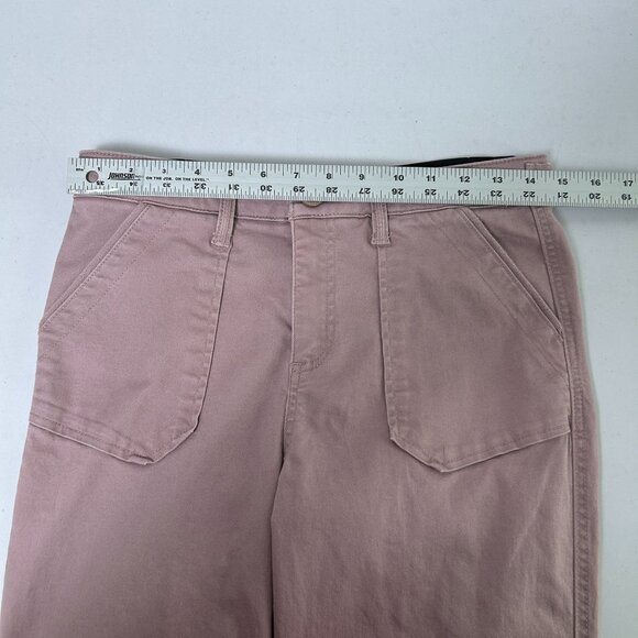 Democracy Jeans Womens Size 4 Pink Ab Technology Straight Skinny Mid Rise Denim - Picture 11 of 14
